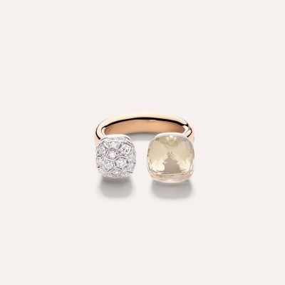 Anello Nudo Topazio Bianco [01309c91]