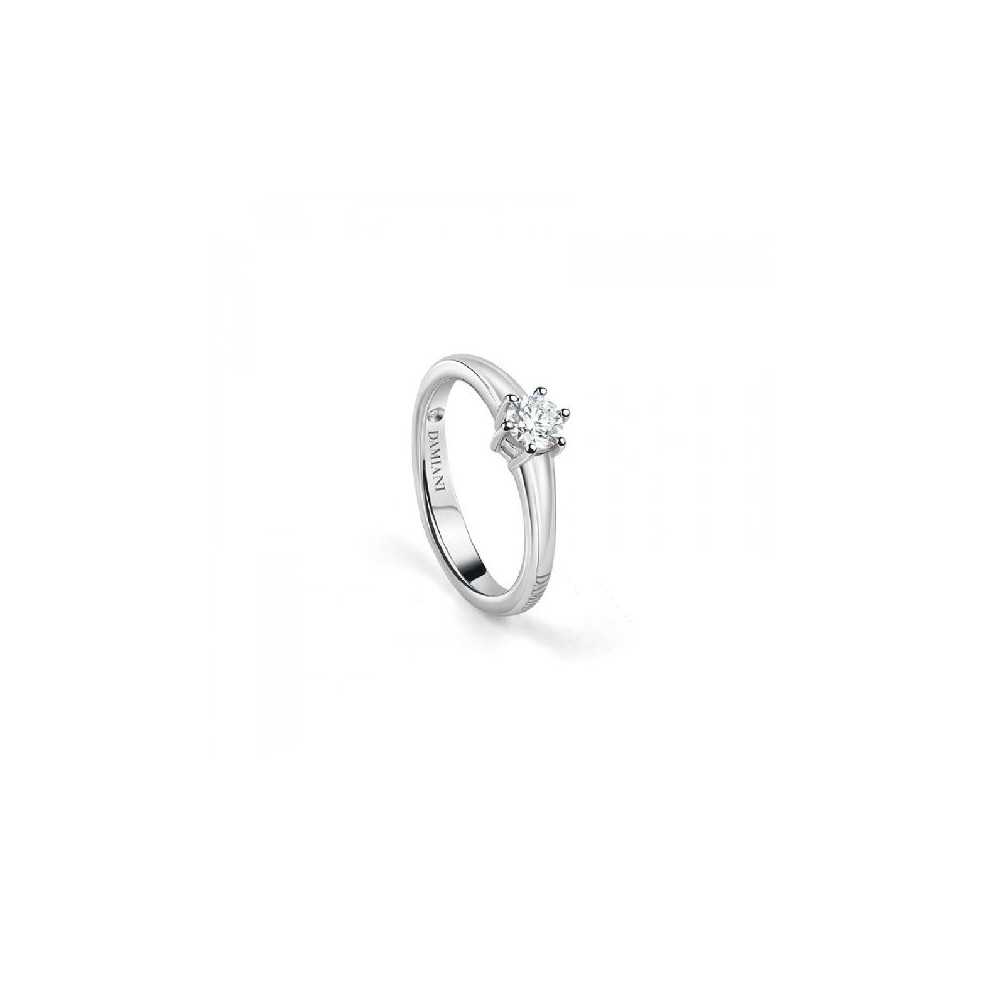 Anello Venere oro bianco e diamante [b1d384b6]