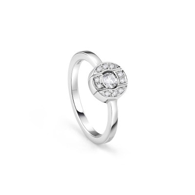 Anello Belle Époque oro bianco e diamante [5fbff068]