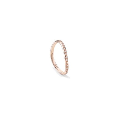 Anello Minou oro rosa con diamanti [55030168]