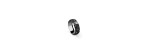 Anello Metropolitan oro bianco brunito e diamanti [0e62f216]