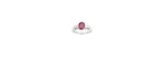 Anello Nardelli oro bianco diamanti e rubino [90107f0c]