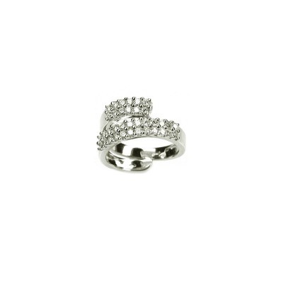 Anello Armonia oro bianco e diamanti [7234b687]