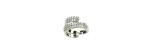 Anello Armonia oro bianco e diamanti [ab12f58a]