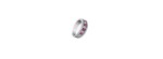 Anello Belle Epoque oro bianco diamante e rubino [c0faf43e]