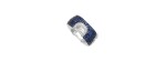 Anello D.Icon oro bianco diamante e zaffiro [98fb1b58]