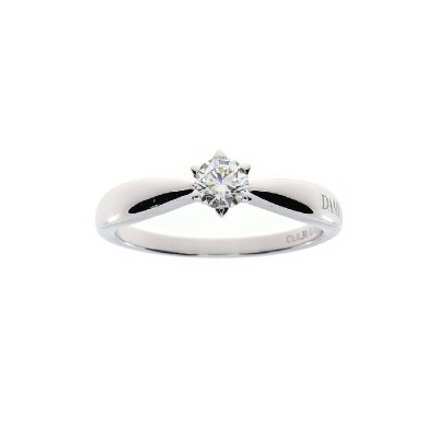Anello Solitario Sei Tu oro bianco e diamanti [5400019b]