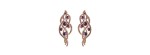 Orecchini Natural Grace oro diamante e ametista [85fbf3e7]