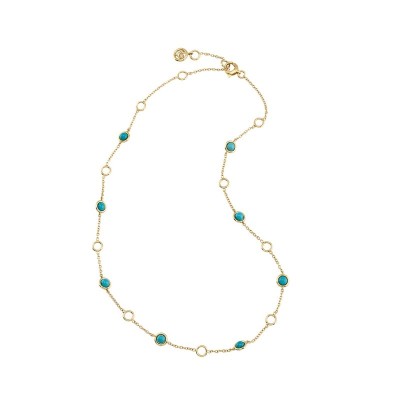 Catena Accessori Oro giallo e turchesi [cd94eea6]