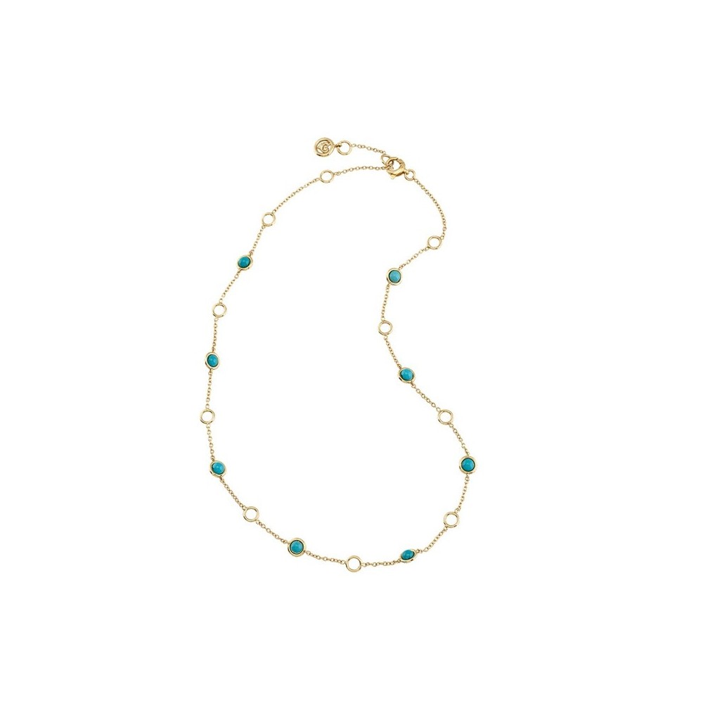 Catena Accessori Oro giallo e turchesi [cd94eea6]