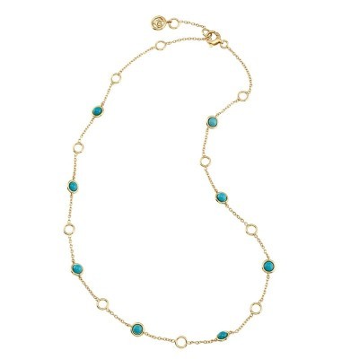 Catena Accessori Oro giallo e turchesi [14b2adab]