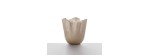 Vaso Fazzoletto Opalino Moka H. 13,5 cm [41e76a7a]