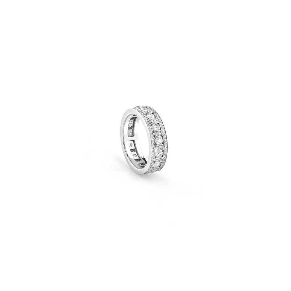 Anello Belle Époque Reel oro bianco e diamanti [087797b2]