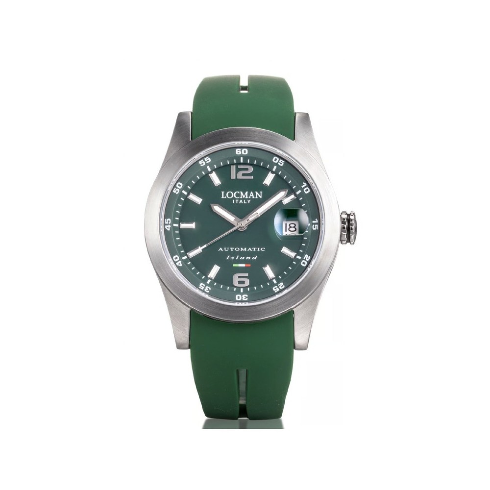 Orologio Nuovo Island Silicone Verde 40mm [3e4514c3]