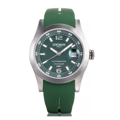 Orologio Nuovo Island Silicone Verde 40mm [3e4514c3]
