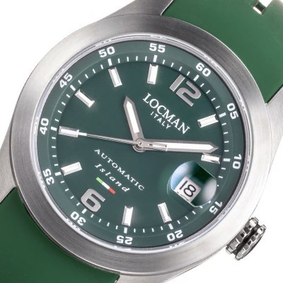 Orologio Nuovo Island Silicone Verde 40mm [e76357ce]