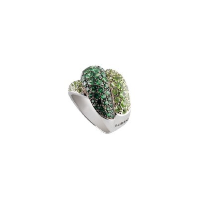 Anello Gomitolo in Oro Bianco [6d340aa0]