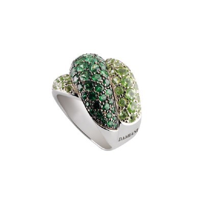 Anello Gomitolo in Oro Bianco [633fa077]