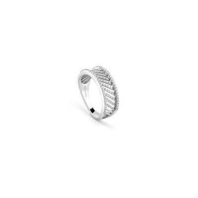 Anello Riflessi oro bianco e diamanti [ae122277]