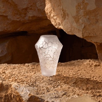 Vaso Caldera in cristallo trasparente [7d889e41]