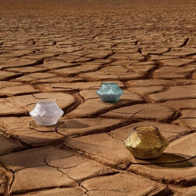 Vaso votivo Caldera in cristallo trasparente [0585b65a]