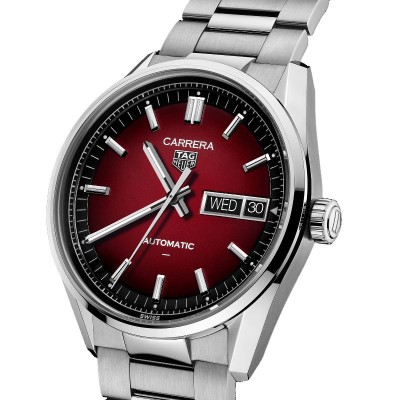 Orologio Carrera Day-Date 41mm Rosso [bb15003b]