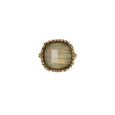 Anello Principessa Bronzo Cioccolato Labradorite [a1ab2765]