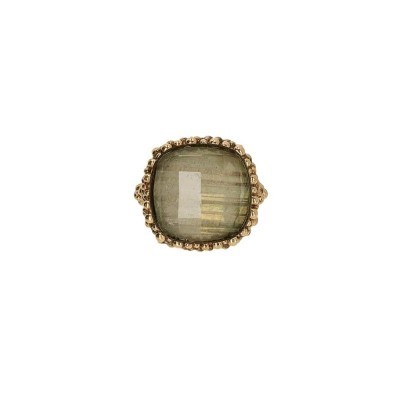 Anello Principessa Bronzo Cioccolato Labradorite [a1ab2765]