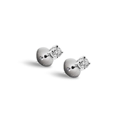 Orecchini Scelgo Te oro bianco e diamanti [fc49db7d]