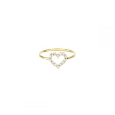 Anello Brillando Cuore 18kt [6a2b8cbf]