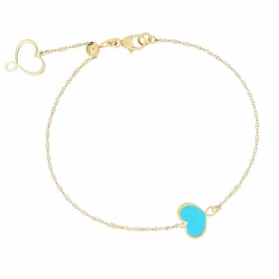 Bracciale Maman et Sophie cuore Azzurro [7c4b33bd]