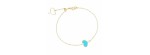 Bracciale Maman et Sophie cuore Azzurro [7c4b33bd]