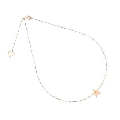 Girocollo 18kt Stella Passante [91392ce8]