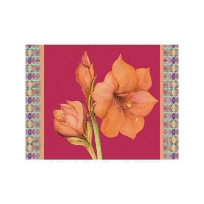 Tovaglietta rigida Magenta Amaryllis [3bc8cabf]