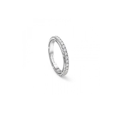 Veretta intera D.Side oro bianco e diamanti [a674a2ce]
