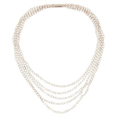Collana DNA Fly Lucido Rosa [e028101a]