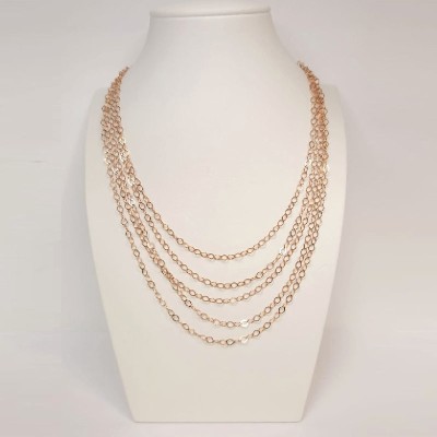 Collana DNA Fly Lucido Rosa [390e5317]