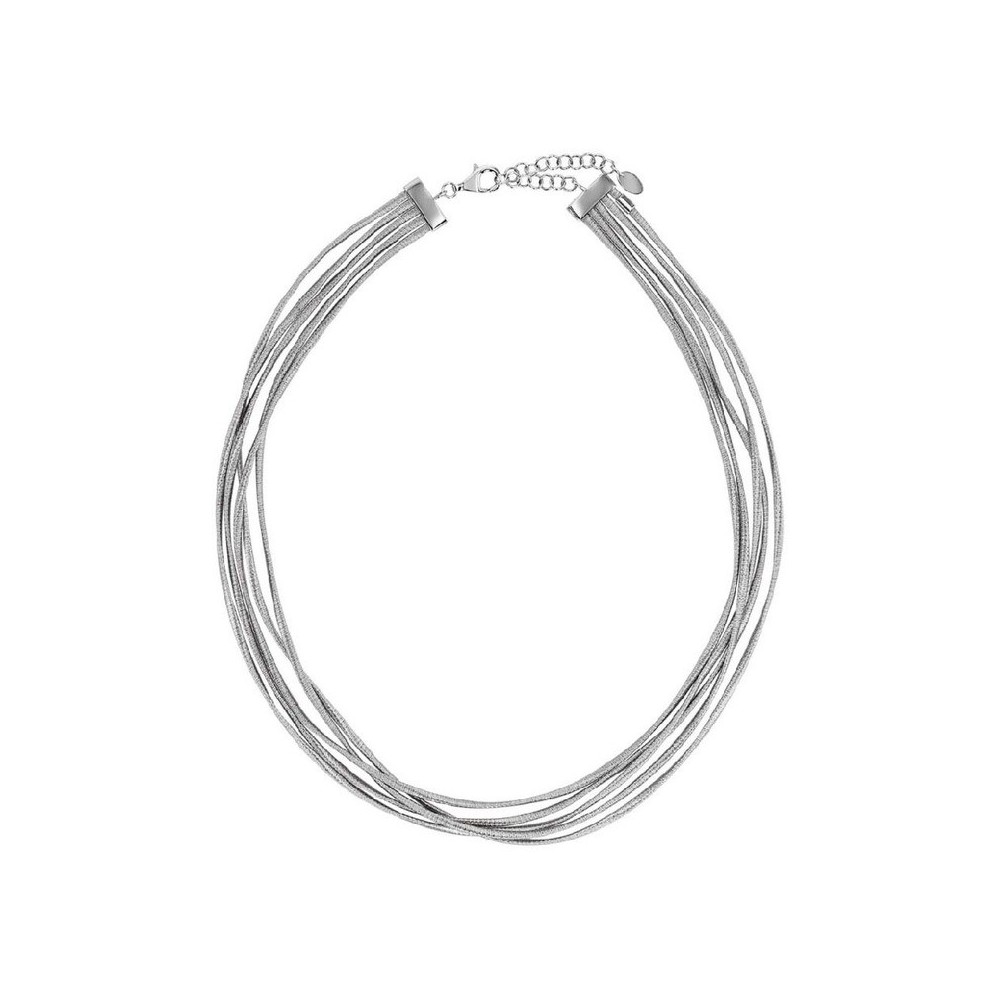 Collana DNA Silk Lucido Rodio [56a549fb]