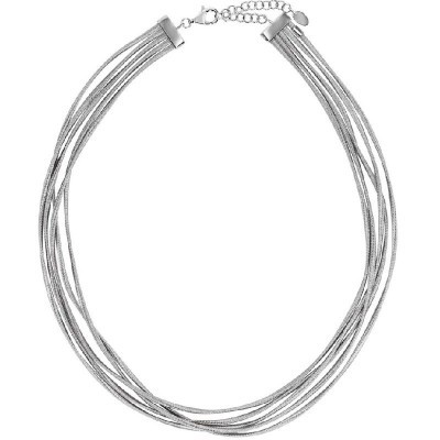 Collana DNA Silk Lucido Rodio [56a549fb]