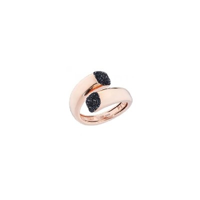 Anello Polvere di Sogni Rosa Lucido nero [9cd96bdb]