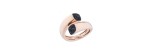 Anello Polvere di Sogni Rosa Lucido nero [45ff28d6]