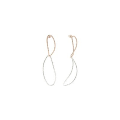 Orecchini Polvere Di Sogni Lucido Rosa Rodio [174049ac]