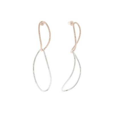 Orecchini Polvere Di Sogni Lucido Rosa Rodio [174049ac]