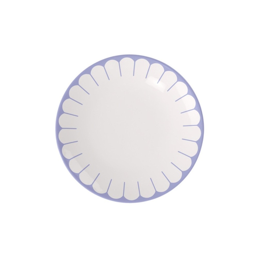 Piatto piano Fleur Blu 26,6 cm [f6da4cff]