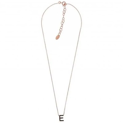 Collana Polvere di Sogni “E” Lucido Rosa [50e7bba2]