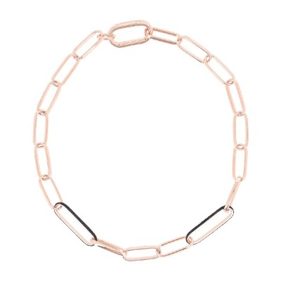 Collana Polvere di Sogni Rosa Lucido Nero [cc2e2063]