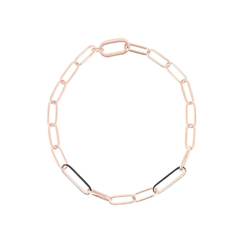 Collana Polvere di Sogni Rosa Lucido Nero [cc2e2063]