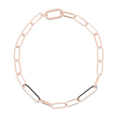 Collana Polvere di Sogni Rosa Lucido Nero [cc2e2063]