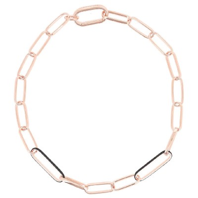 Collana Polvere di Sogni Rosa Lucido Nero [1508636e]