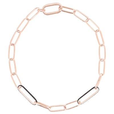 Collana Polvere di Sogni Rosa Lucido Nero [1508636e]